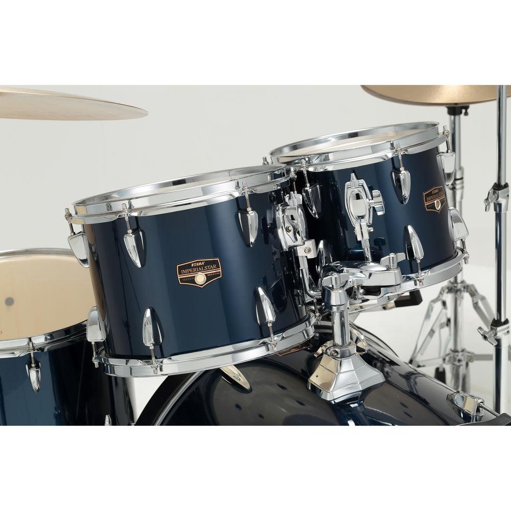TAMA IP62NCMNB Imperialstar 6-Piece Drum Set with Cymbals