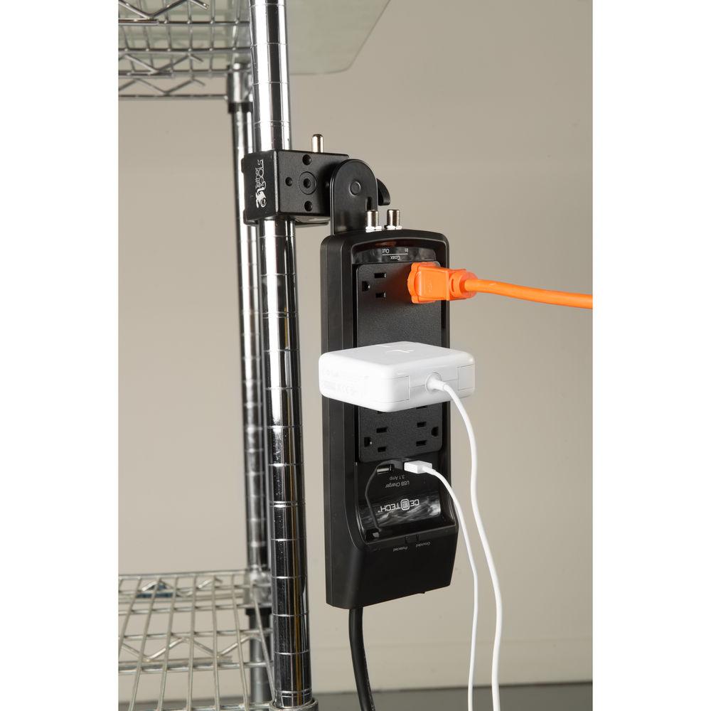 Tether Tools Aero PowerMount for Power Strip with 1 4"-20 Thread and 5 8" Baby Stud