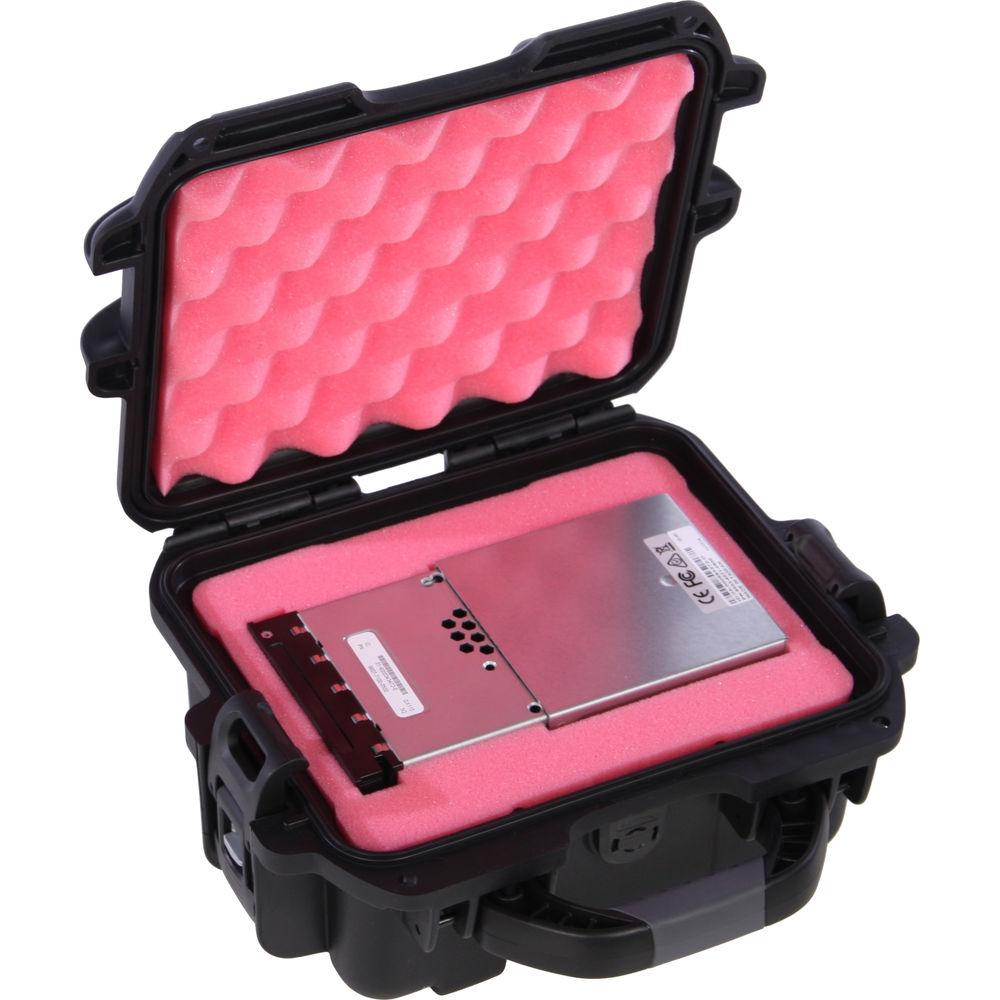 Turtle 509 ATA-Certified Waterproof Hard Case for Carrying DCP CRU 2 Drive, Insert & Cords