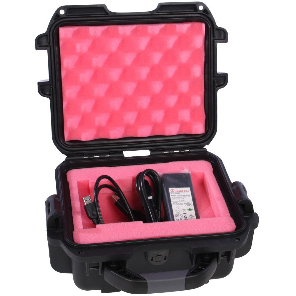 Turtle 509 ATA-Certified Waterproof Hard Case for Carrying DCP CRU 2 Drive, Insert & Cords