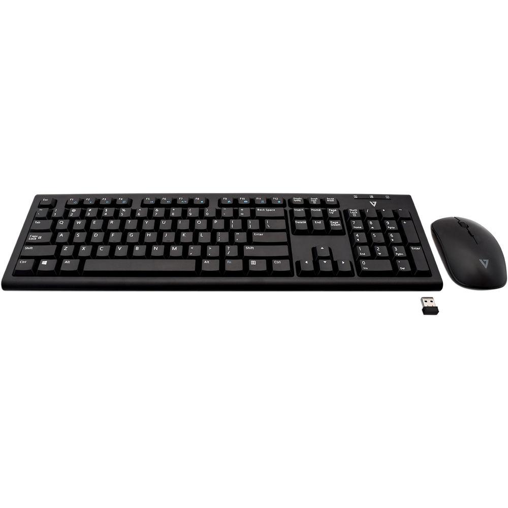 V7 Wireless Keyboard & Mouse Set