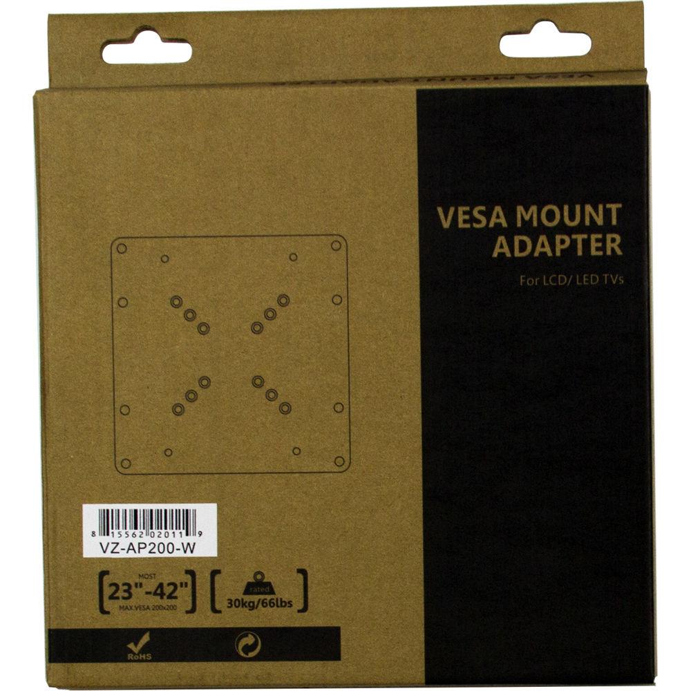 ViewZ Wall-Mount Adapter Plate for Select 24 to 32" ViewZ Monitors