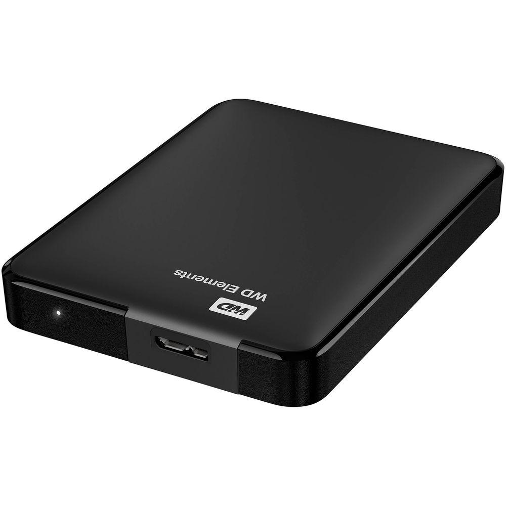 WD 3TB Elements Portable USB 3.0 External Hard Drive