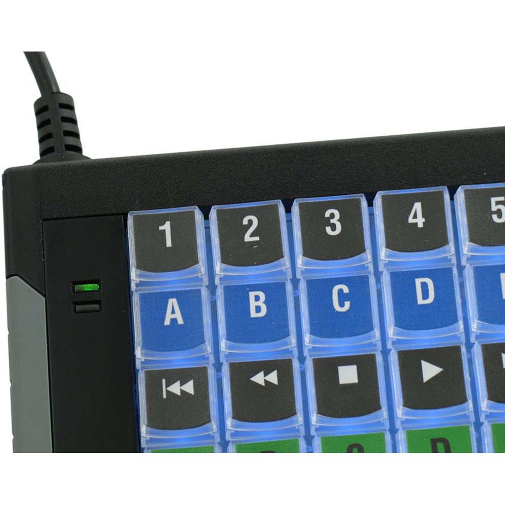 X-keys 4 Dedicated Keys Optimized For Controlling A Kvm. These Keys Can Send Any Key Combination, Macro, Or