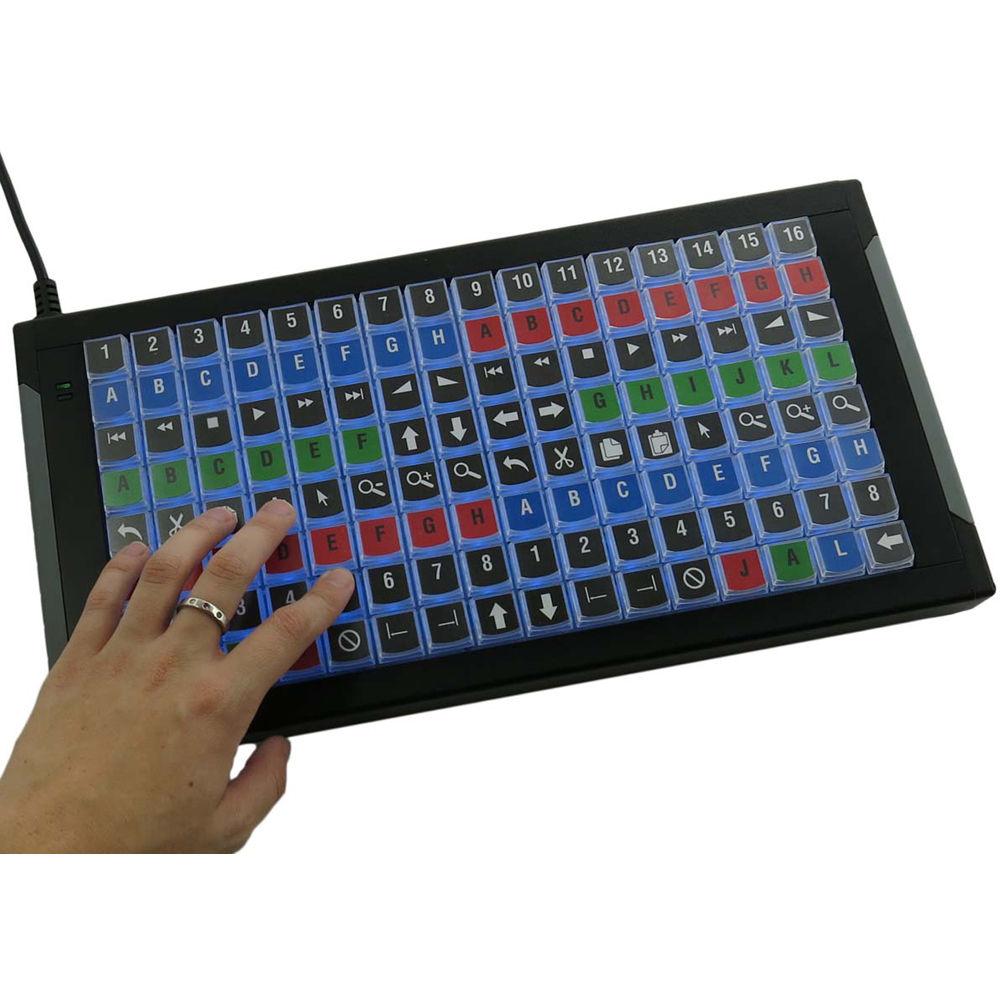 X-keys 4 Dedicated Keys Optimized For Controlling A Kvm. These Keys Can Send Any Key Combination, Macro, Or