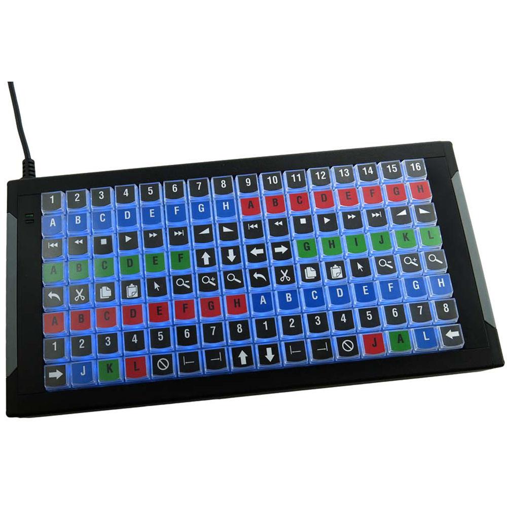 X-keys 4 Dedicated Keys Optimized For Controlling A Kvm. These Keys Can Send Any Key Combination, Macro, Or