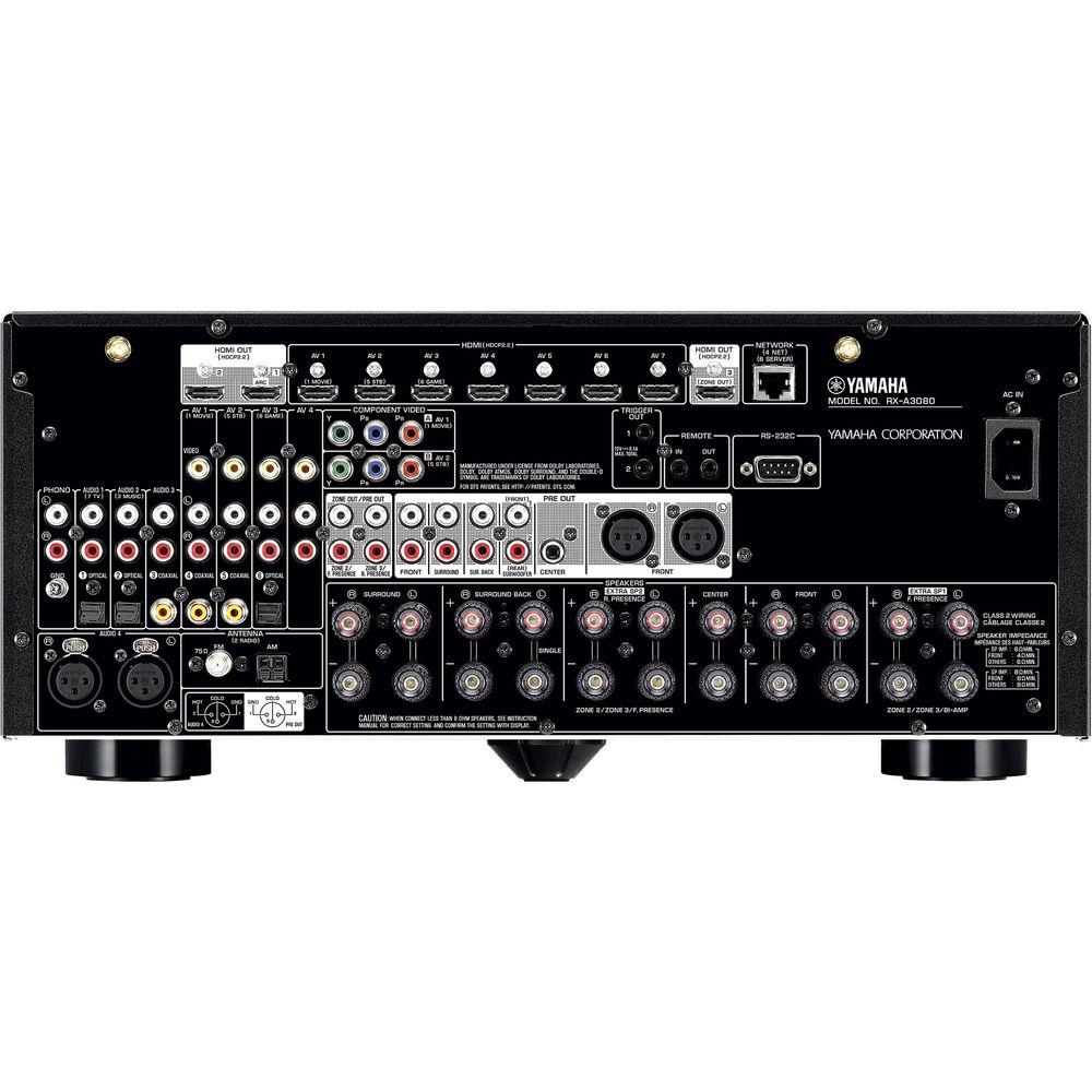 Yamaha AVENTAGE RX-A3080 9.2-Channel Network A V Receiver