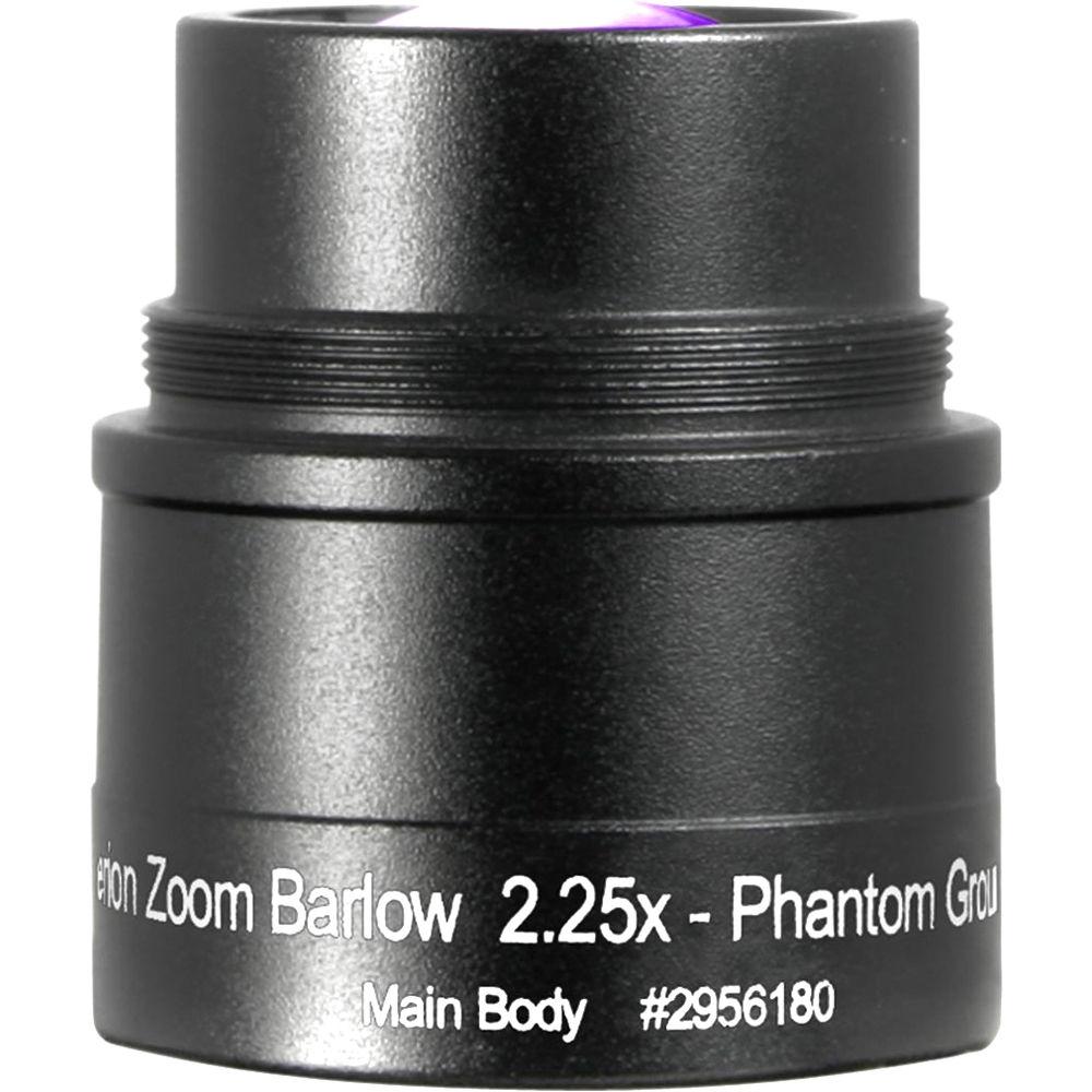 Alpine Astronomical Baader Hyperion Zoom 2.25x Barlow Lens