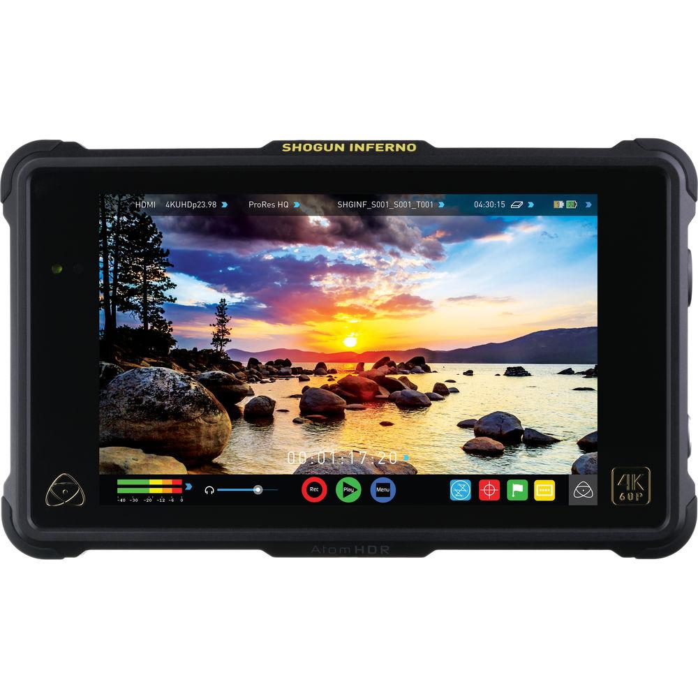 Atomos Shogun Inferno 7" 4K HDMI Quad 3G-SDI 12G-SDI Recording Monitor