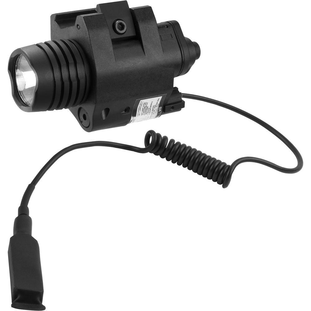 Barska Red Aiming Laser with 200 Lumen Flashlight