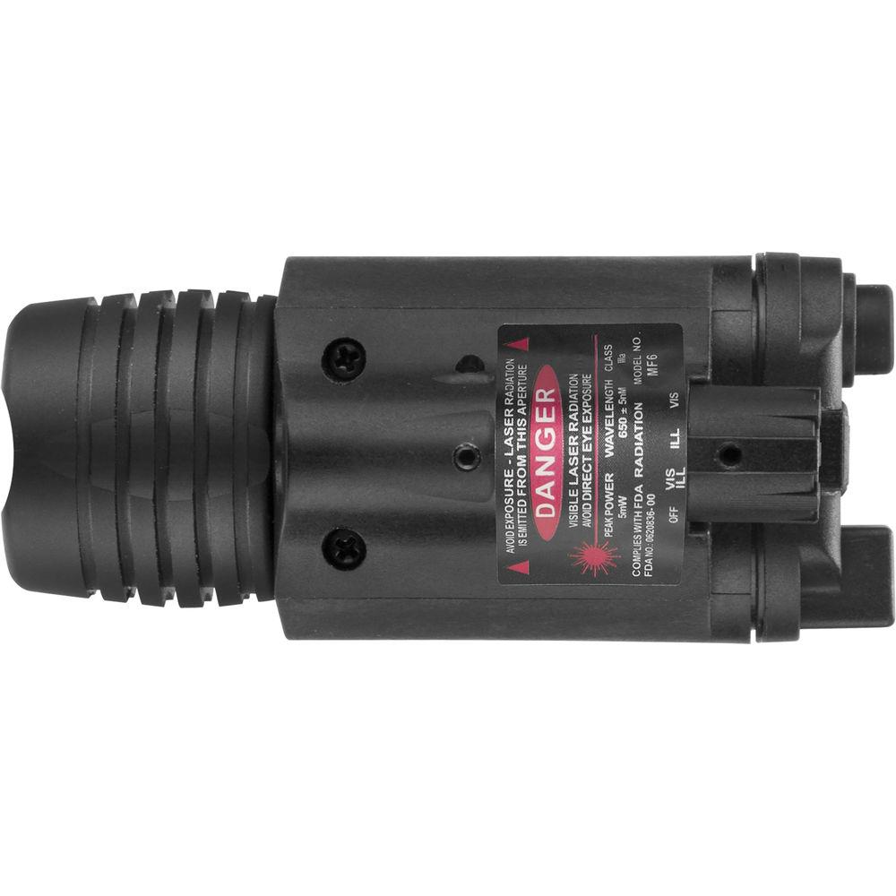 Barska Red Aiming Laser with 200 Lumen Flashlight