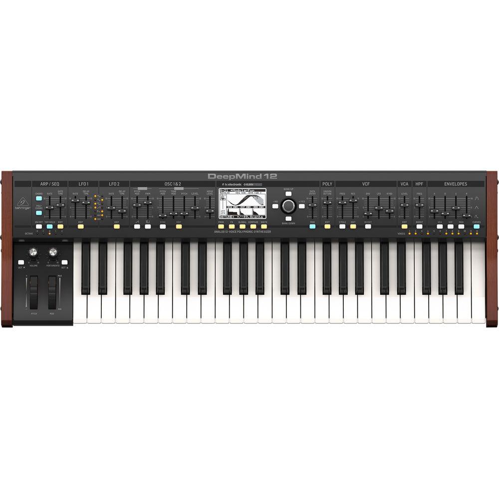 Behringer DeepMind 12 - True Analog 12-Voice Polyphonic Synthesizer with Tablet Remote and Wi-Fi