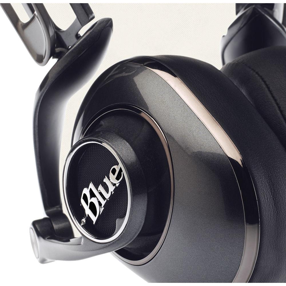 Blue Mix-Fi Powered High-Fidelity Headphones with Built-In Amplifier