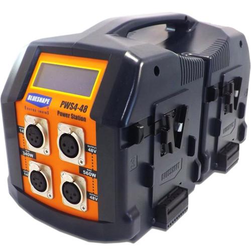 BLUESHAPE 48V 4 V-Lock Battery Power Station