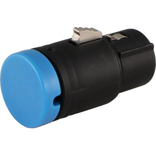 Cable Techniques CT-LPXLR-3F-B Low-Profile XLR 3-Pin Female Connector with Adjustable Side Cable-Exit