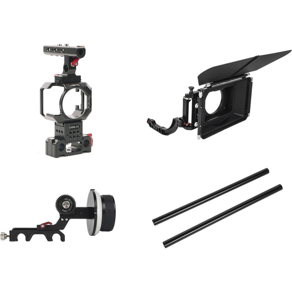 CAME-TV BMMCC-Pack Cage Plus for Blackmagic Micro Cinema Camera