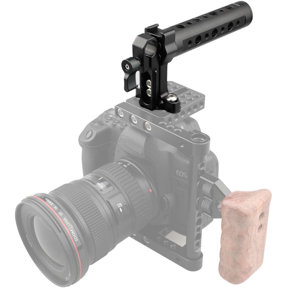 CAMVATE Top Cheese Handle with Rod Clamp for GH5, 5DMarkIII Camera