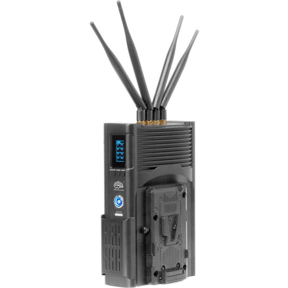 CINEGEARS Four In One 2000M-H Full-Hd Wireless Video Transmission Kit With Hand Held Receiver And 4 Transmitt