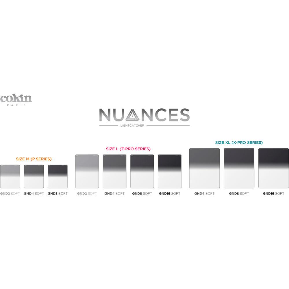 Cokin NUANCES P Series Soft-Edge Graduated Neutral Density 0.9 Filter