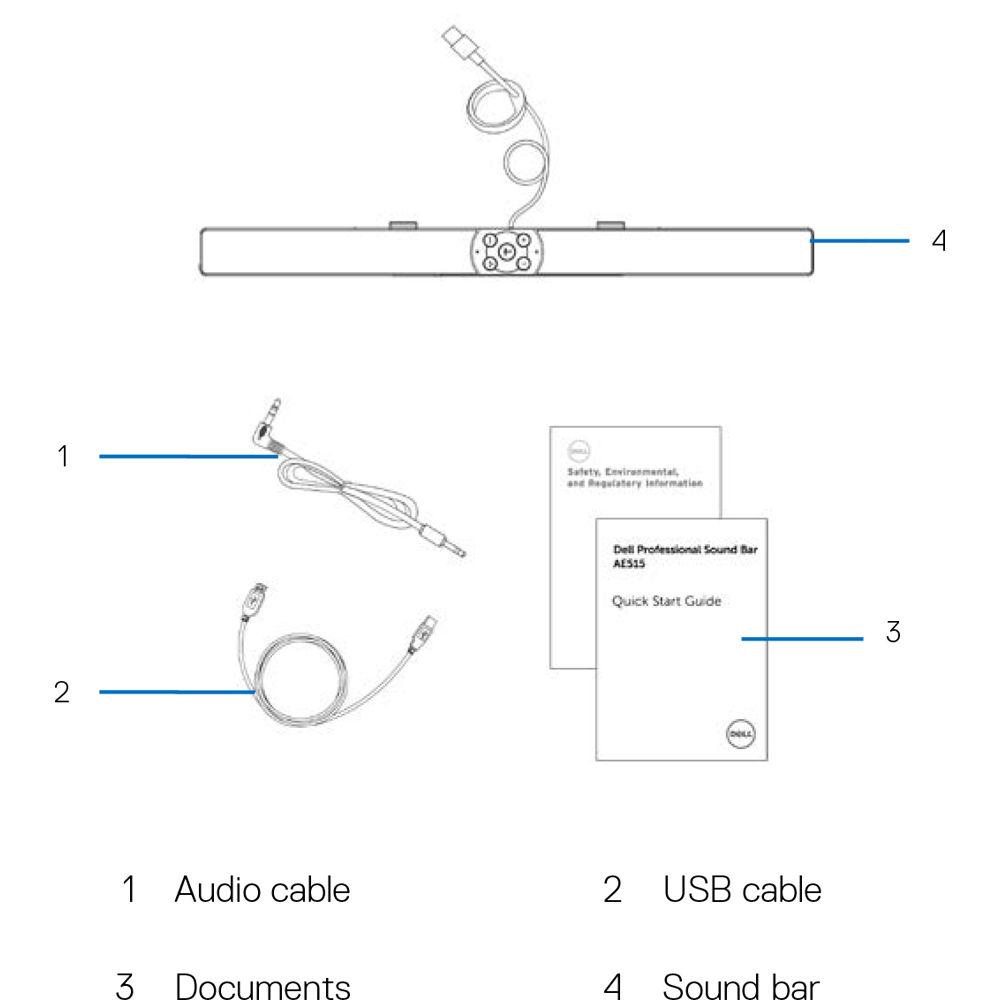Dell AE515 Professional Soundbar
