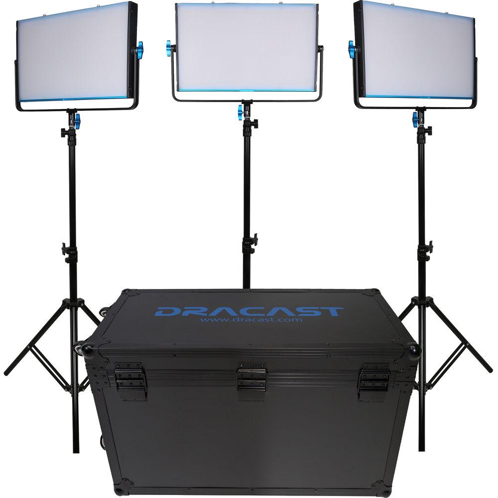 Dracast LED2000 Kala Daylight LED 3-Light Kit