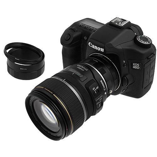 FotodioX Macro Extension Tube Set for Canon EOS Cameras: for Extreme Close-Up Photography