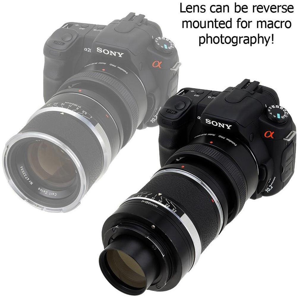 FotodioX Pro Lens Mount Adapter for Rollei SL66 Lens to Sony A-Mount Camera