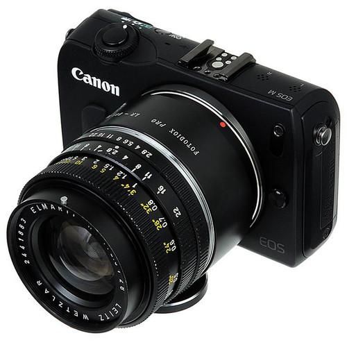 FotodioX Pro Mount Adapter for Leica R-Mount Lens to Canon EOS M Camera