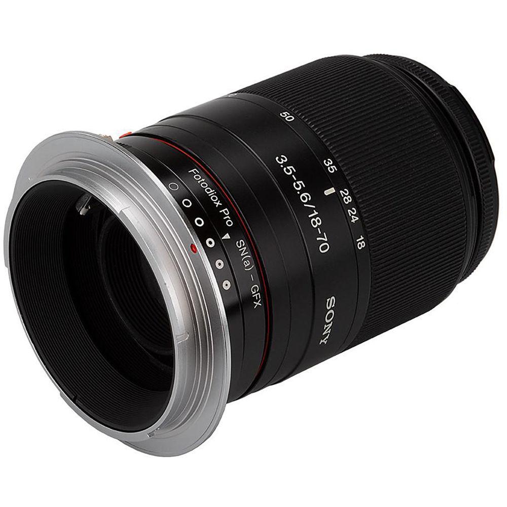 FotodioX Pro Mount Adapter for Sony A-Mount Lens to Fujifilm G-Mount Camera