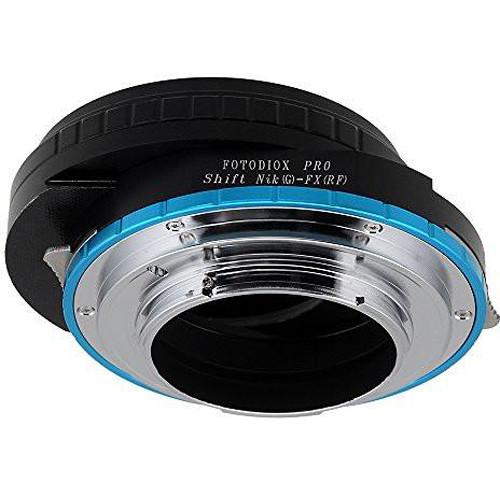 FotodioX Pro Shift Lens Mount Adapter for Nikon G-Type F-Mount Lens to Fujifilm X-Mount Camera