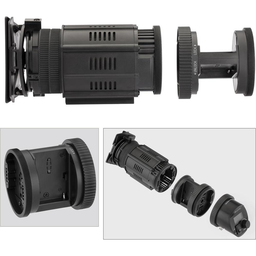 Genaray Contender LED Spot Focusing Light with Battery Module Kit