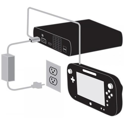 HYPERKIN Tomee Nintendo Wii U GamePad PowerShare Cable