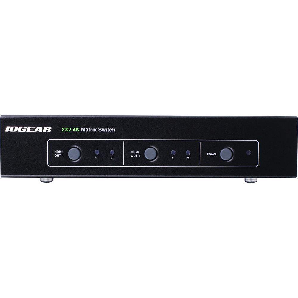 IOGEAR 2 x 2 DCI 4K HDMI Matrix Switcher