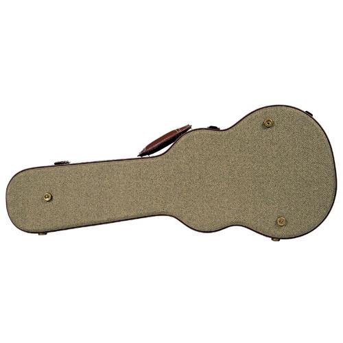 KALA Olive Tweed Archtop Hardcase for Soprano Ukulele