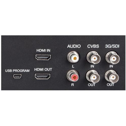 Laizeske Dual 7" 3RU IPS 1280x800 Broadcast LCD Rack Mount Monitor with HDMI AV Input Output