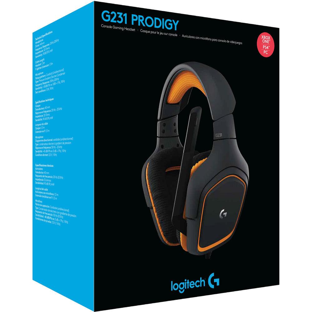 Logitech G231 Prodigy Gaming Headset