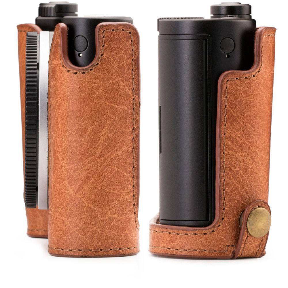 MegaGear Ever Ready Leather Half-Bottom Camera Case for Leica TL2, TL