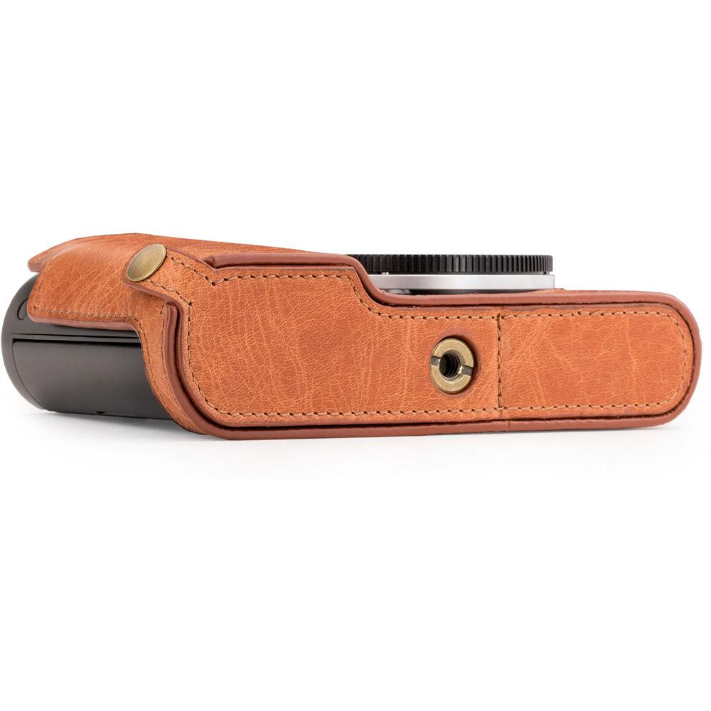 MegaGear Ever Ready Leather Half-Bottom Camera Case for Leica TL2, TL