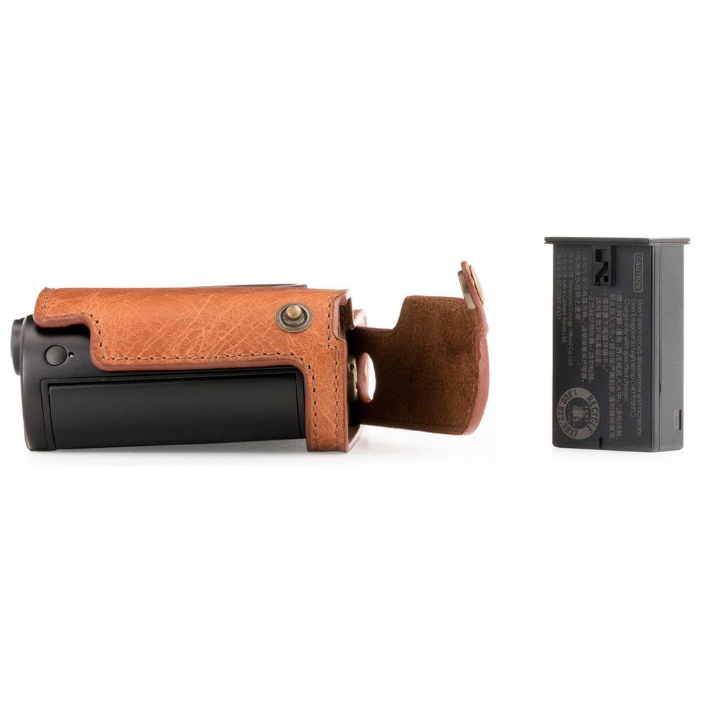 MegaGear Ever Ready Leather Half-Bottom Camera Case for Leica TL2, TL
