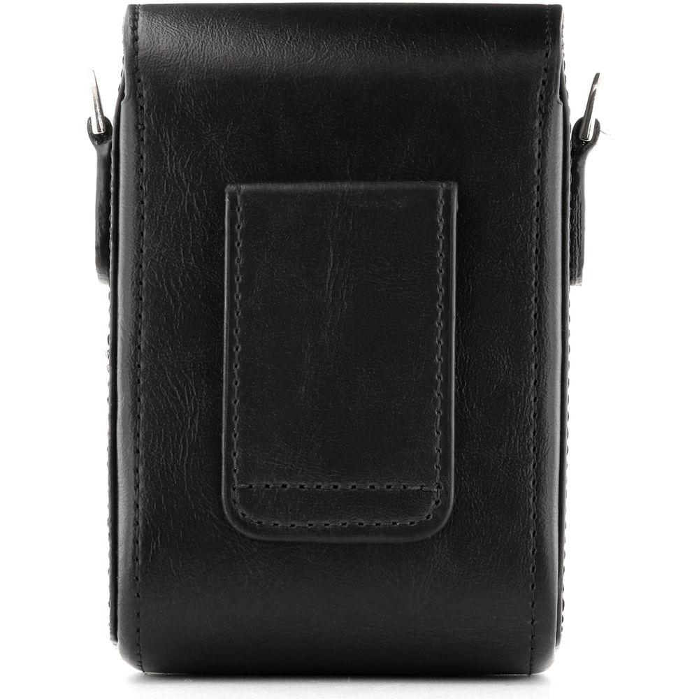 MegaGear Leather Camera Case with Strap for Panasonic Lumix ZS200, TZ200, Leica C-Lux