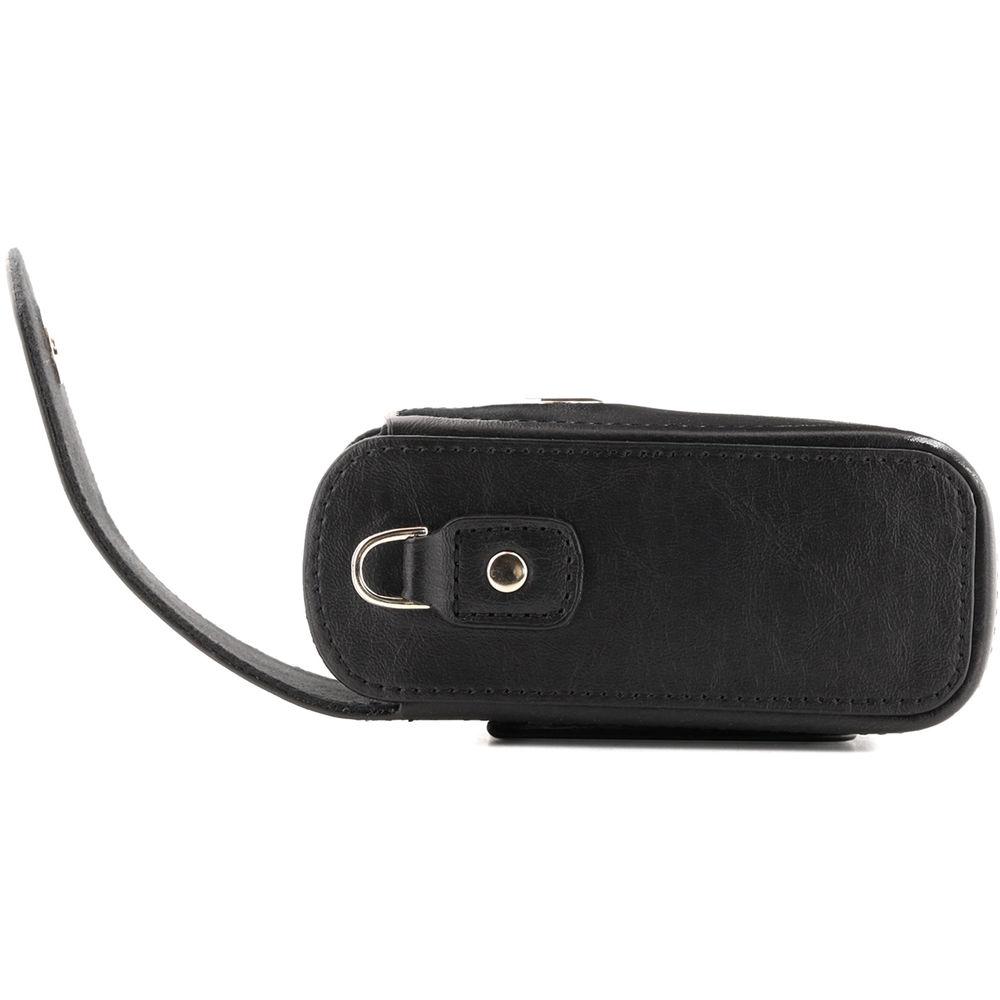 MegaGear Leather Camera Case with Strap for Panasonic Lumix ZS200, TZ200, Leica C-Lux