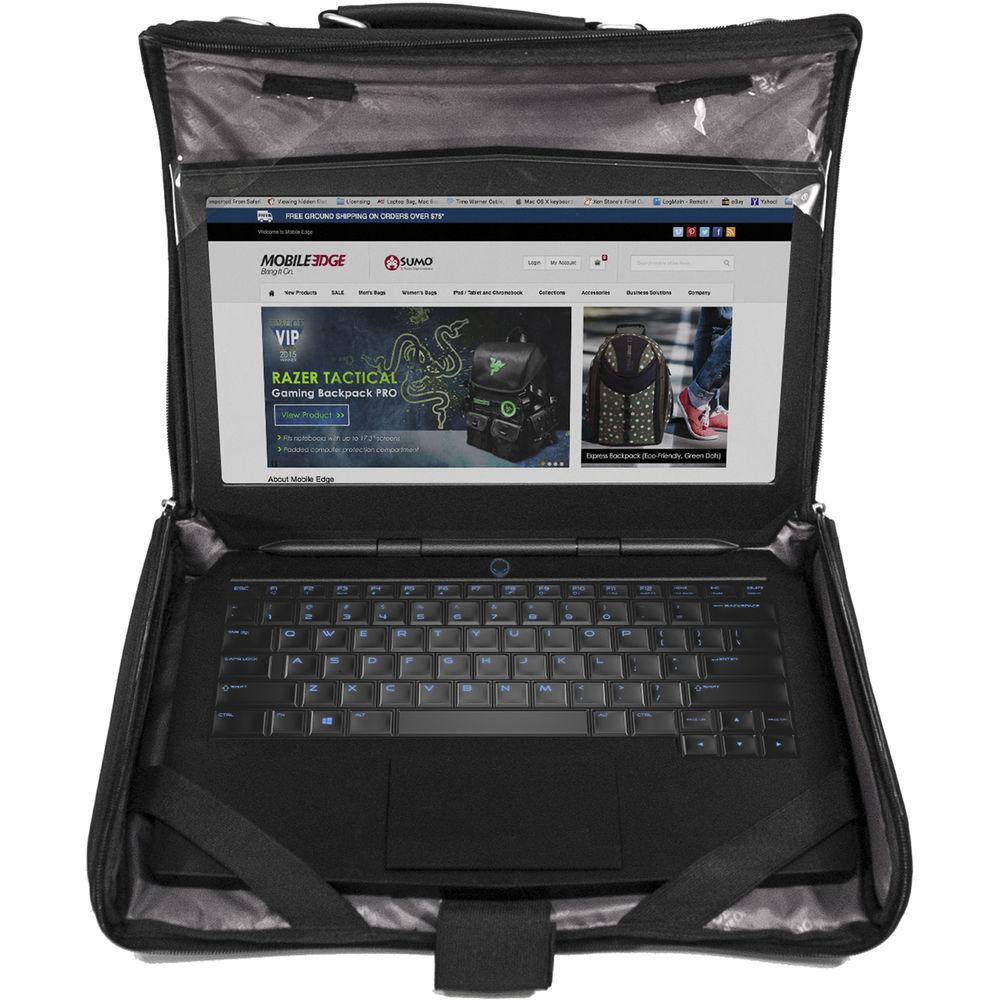 Mobile Edge 2.0 Express Briefcase for 16" Laptop
