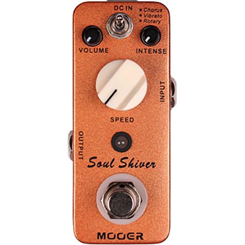 MOOER Micro Series Soul Shiver Chorus Vibrato Rotary Guitar Effects Pedal