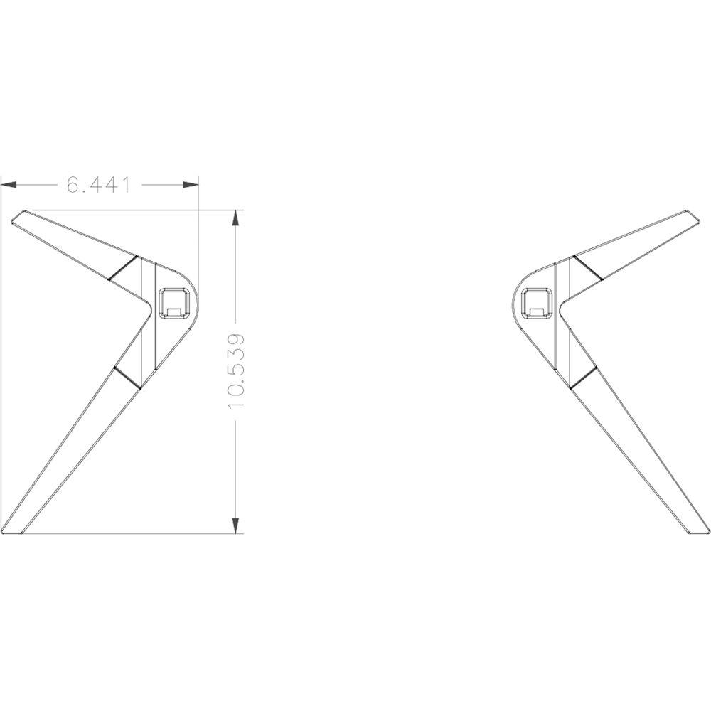 NEC Tabletop Stand for VXX4 PXX4 Monitor