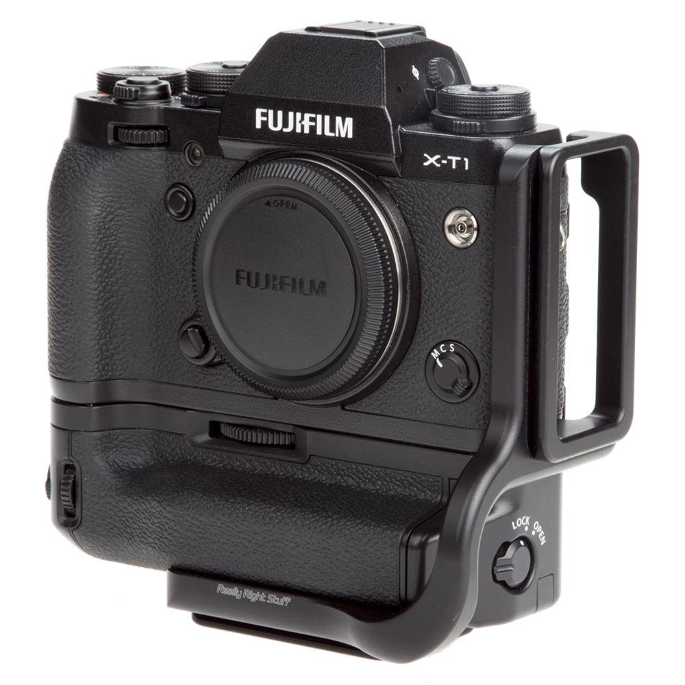 Really Right Stuff BVGXT1-L L-Plate for Fujifilm X-T1 with VG-XT1 Battery Grip