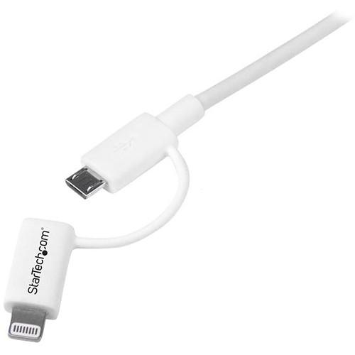 StarTech Lightning & Micro-USB to USB Charge & Sync Cable