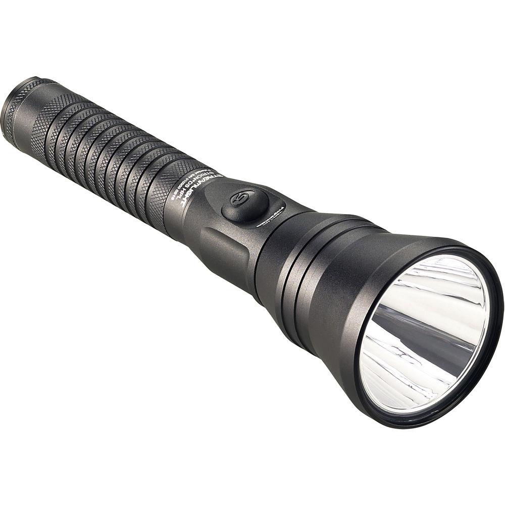 Streamlight Strion DS HPL Rechargeable LED Flashlight with Two 120 100 VAC 12 VDC Charger Brackets