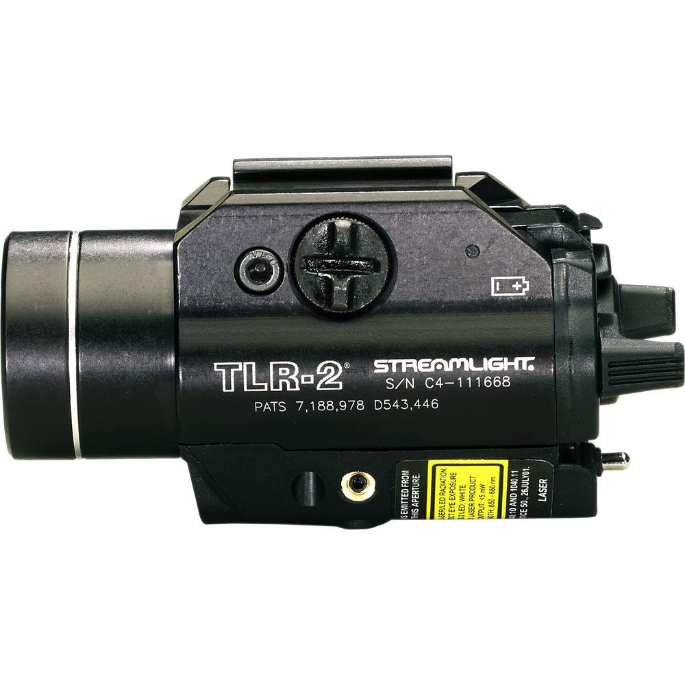 Streamlight TLR-2 Rail-Mounted Tactical Light with Red Laser