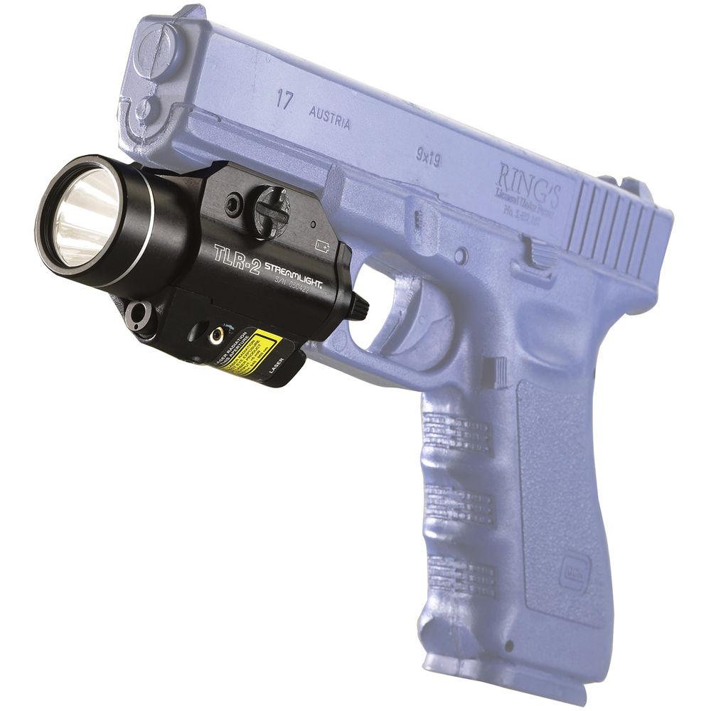Streamlight TLR-2 Rail-Mounted Tactical Light with Red Laser