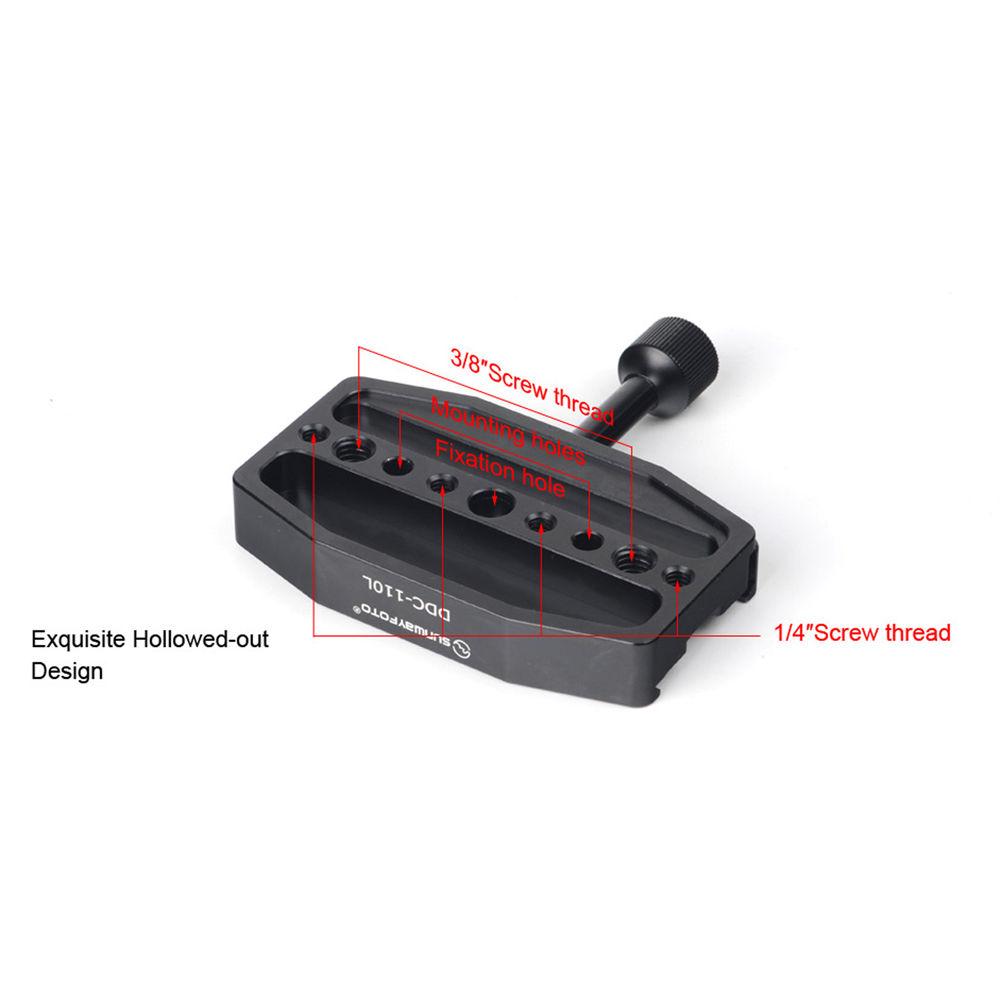 Sunwayfoto DDC-110L Arca-Type Screw-Knob Clamp